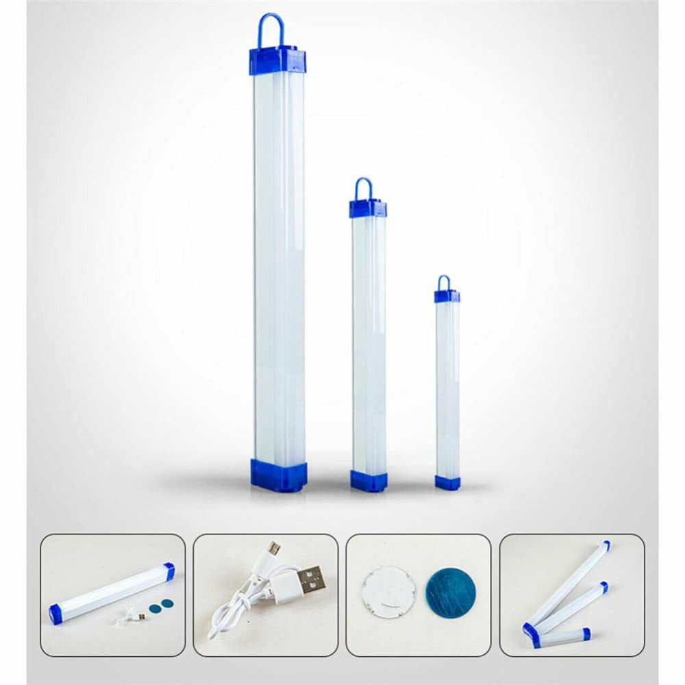 LED Camping Lamp,USB Rechargeable Tube Light,30w/60w/80w Emergency Light for Indoor/Outdoor Use