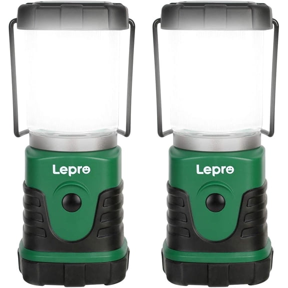 LED Camping Lantern, 350LM, 4 Light Modes and  AA Batteries 24 Pack