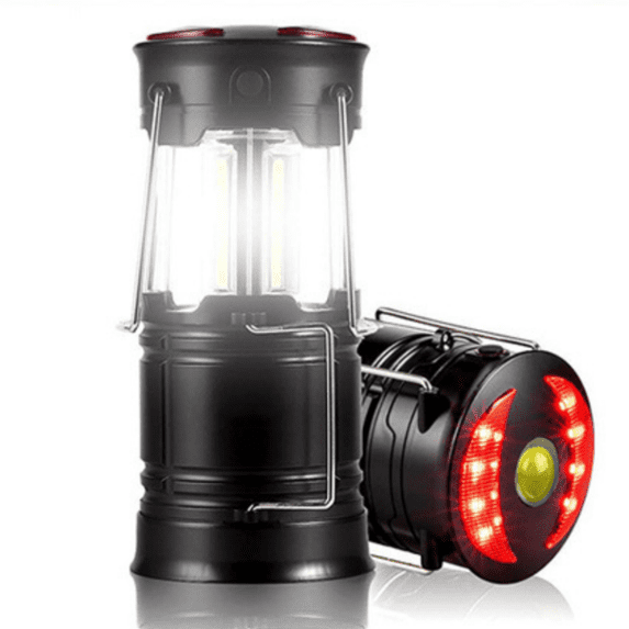 LED Camping Lantern, COB Portable Tent Light, USB Rechargeable Emergency Flashlight for Outdoor, Hiking, Power Outage