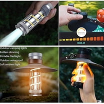 LED Camping Lantern, IPX4 Water Resistant Tent Light, Ultra Bright Battery Powered Lanterns for Camping Outdoors Portable Emergency Flashlight