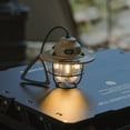 thumbnail image 1 of LED Camping Lantern Rechargeable, 4 Modes Infinitely Dimmable Light，Hanging Retro Light, Battery Powered IPX4 Waterproof Portable Outdoor Tent Electric Lamp, 1 of 8