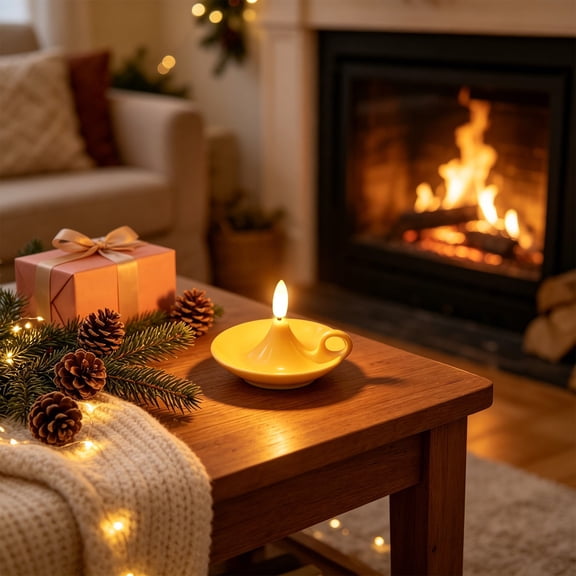 LED Candle Lamp Beige, Switch Style Tabletop Light Accent, Atmosphere Decoration Ornament Piece, Bedroom Living Room Mantel Table Decor, Home Party Ambient Lighting Decor Gift