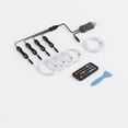 thumbnail image 1 of LED Car Interior Lights with App Control, RGB Fiber Optic Ambient Lighting Kit, Music Sync Color Changing Dashboard Accent Lights, 1 of 8