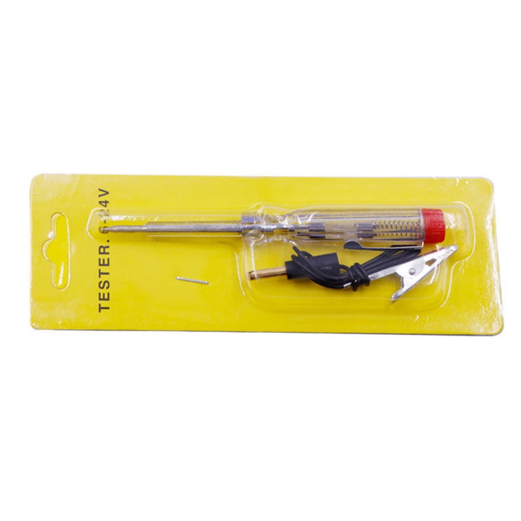 LED Car Test Pencil Light Portable Extended Spring Wire Vehicle