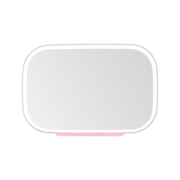 LED Car Visor Mirror with Touch Control, Rechargeable Vanity Mirror for Sun Visor with 3 Color Modes, Dimmable Makeup Mirror for Car Truck SUV, Travel Accessory