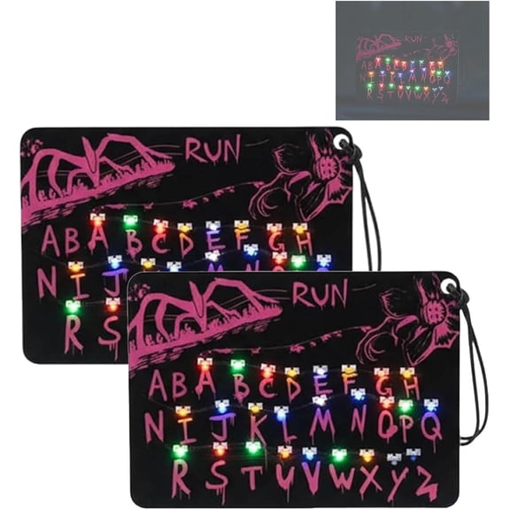 LED Card Pendant Light, Upside Down LED Car Decoration, Universal Fit for Most Cars