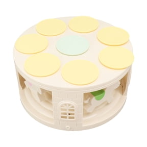 LED Carousel Automatic Rotating Dessert Display Table with Music - Rotating Cake Stand, 8.5 inches / 21.5 cm