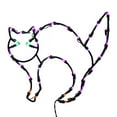 thumbnail image 1 of LED Cat Window Lighted Decor with Multi-Colored Lights, 16 x 14 in., 1 of 1