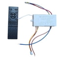 thumbnail image 1 of LED Ceiling Fan Remote Control 6-Speed Dimming Variable Frequency DC Controller, 1 of 6