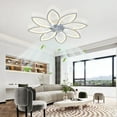 thumbnail image 1 of RRBEST LED Fan with Light,Modern Dimmable Ceiling Fan,Silent Fan with Remote Control and APP Control, 1 of 6