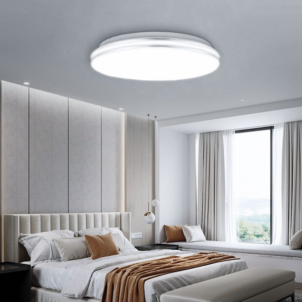 LED Ceiling Light Dimmable Flush Mount Adjustable Light Color 5in1