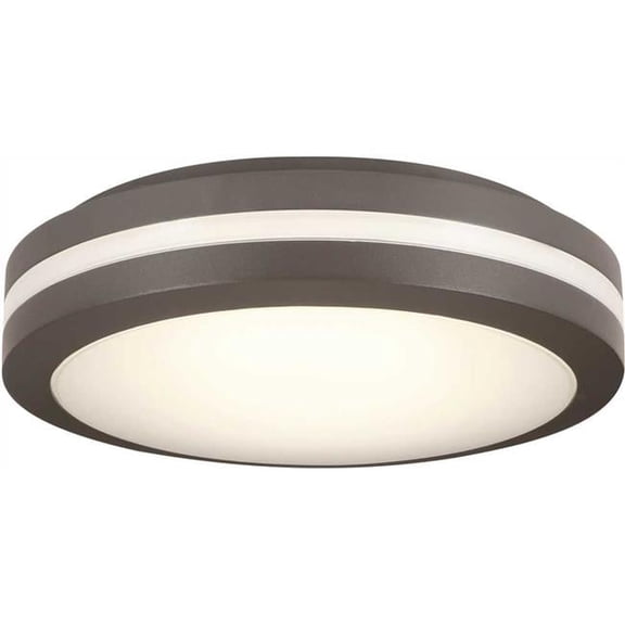 LED Ceiling Light Fixture - Bronze - 11.75 in. - Modern Design