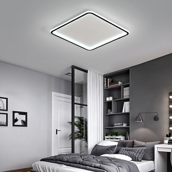 LED Ceiling Light Flush Mount Modern Chandelier Lighting Fixture  with Remote