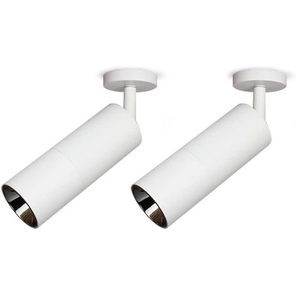 LED Ceiling Spotlight 360°Adjustable - Surface Mounted Spot Lighting Indoor, 7W LED Ceiling Light Fixture, Aluminum Wall Lamp/Wall Swivel Lamps for Corridor Bedroom