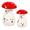 thumbnail image 1 of LED Ceramic Mushroom Table Décor, Set of 2, 1 of 1
