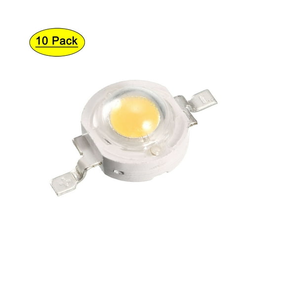 LED Chip Board 3W Full Spectrum Plant Grow Light DC3-3.2V 700mA 380-840nm White Light 10Pcs