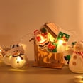 thumbnail image 1 of 20 LEDs Christmas Fairy Lights, Battery Operated Decoration String Lights, 1 of 6