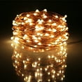 thumbnail image 1 of LED Christmas Fairy Lights, 16.5FT/33FT/66FT Copper Wire String Lights, Waterproof Decorative Lights, USB Operated, for Indoor Outdoor Xmas Party Decor, 1/2/3/4/6/10/20Pcs, 1 of 6