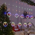 thumbnail image 1 of LED Christmas Lights: 11 Ft Outdoor/Indoor String with 120 Colorful Bulbs for Tree, Patio, and Bedroom Decorations, 1 of 10