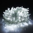 thumbnail image 1 of LED Christmas Lights, 33FT 100 LEDs Plug in String Fairy Lights, 8 Modes, Indoor and Outdoor Lights for Xmas Tree Garden Party Thanksgiving Festival (Cool White), 1 of 4