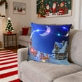 thumbnail image 1 of LED Christmas Pillow Glowing Holiday Decor Dual Mode Lighting Plush Sofa Cushion Living Room Decoration Festive Throw Pillow Home Accent, 1 of 5