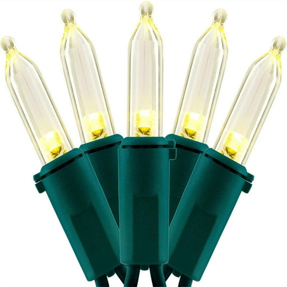 LED Christmas String Lights, Waterproof Fairy Lights, 33ft 100 LEDs, Battery Operated, 8 Modes, Indoor/Outdoor, for Christmas Trees, Holiday Decorations, Weddings, Parties, Home Decor