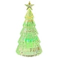 thumbnail image 1 of LED Christmas Tree Lights Battery Operated Tabletop Decoration, PC Material Artificial Mini Christmas Tree with Lights for Fireplace Mantel Windowsill Bedroom Living Room Holiday Party Decor, 1 of 8