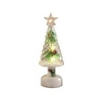 thumbnail image 1 of LED Christmas Tree Lights, Mini Acrylic Light Up Tree, Holiday for Bedroom Table, Christmas Tree with Light, Battery Operated Xmas Tree for Fireplace Centerpiece Decorations 5.5", 1 of 6