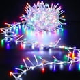 thumbnail image 1 of Aship 500LED Christmas String Lights 33Ft, Dual Mode Muticolor Steady and Cool White Flowings, 9 Modes Christmas window Light with Memory Function for Indoor Outdoor Christmas Tree, Garden, 1 of 10