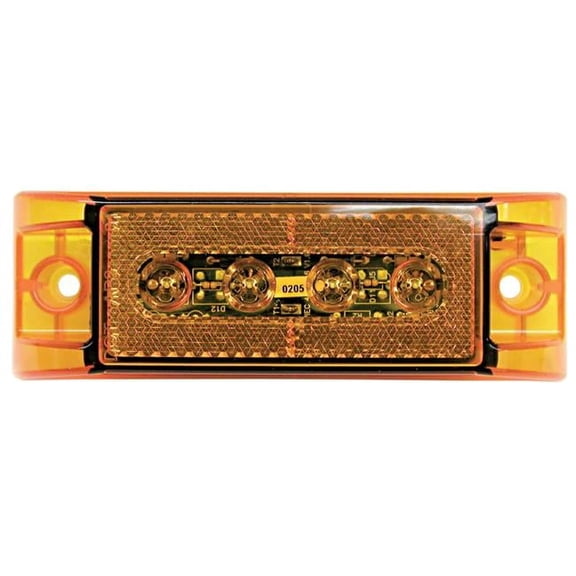 LED Clearance & Side Marker Light with 2-Wire, Amber