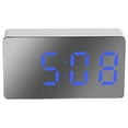 thumbnail image 1 of LED Clock Alarm Large Screen Mini Mute Temperature LED Time Display Electronic Clear Display Alarm Clock for Home, 1 of 8
