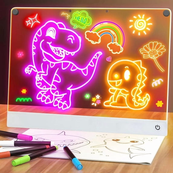Led Color Changing Keyboard LED Color Me Tablet (LEDBOARD) - Walmart.com