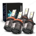 thumbnail image 1 of LED Combo CSP Headlight Kit Bulbs Hi Low Beam 4X for 2010-2018 Mazda 3, 1 of 8