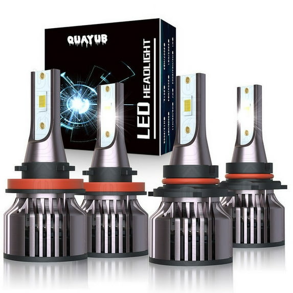 LED Combo CSP Headlight Kit Bulbs Hi Low Beam 4X for 2018-2020 Honda BR-V
