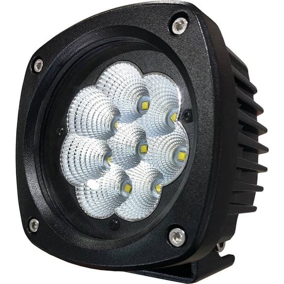 LED Compact Flood Light Compatible with Case 570N 580N 580SN 590SN Backhoe Loader 35W 5000 Lumens 12-24V 87555142 84236850 87584890 234-4329 384-9610 272-6641 201-1422 417-0977