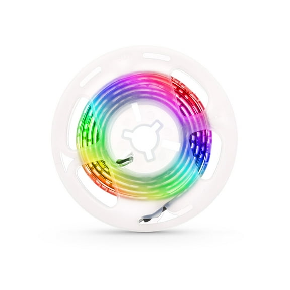 LED Computer Case Strip Light Flexible RGB Lamp Tape Diode 5V Desk Screen TV Background Lighting USB Powered 3 Key Control 0.5M