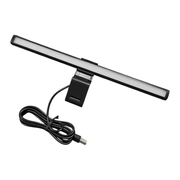 LED Computer Screen Light with Touch Dimming Eye Friendly Desk Lamp for Gaming Work