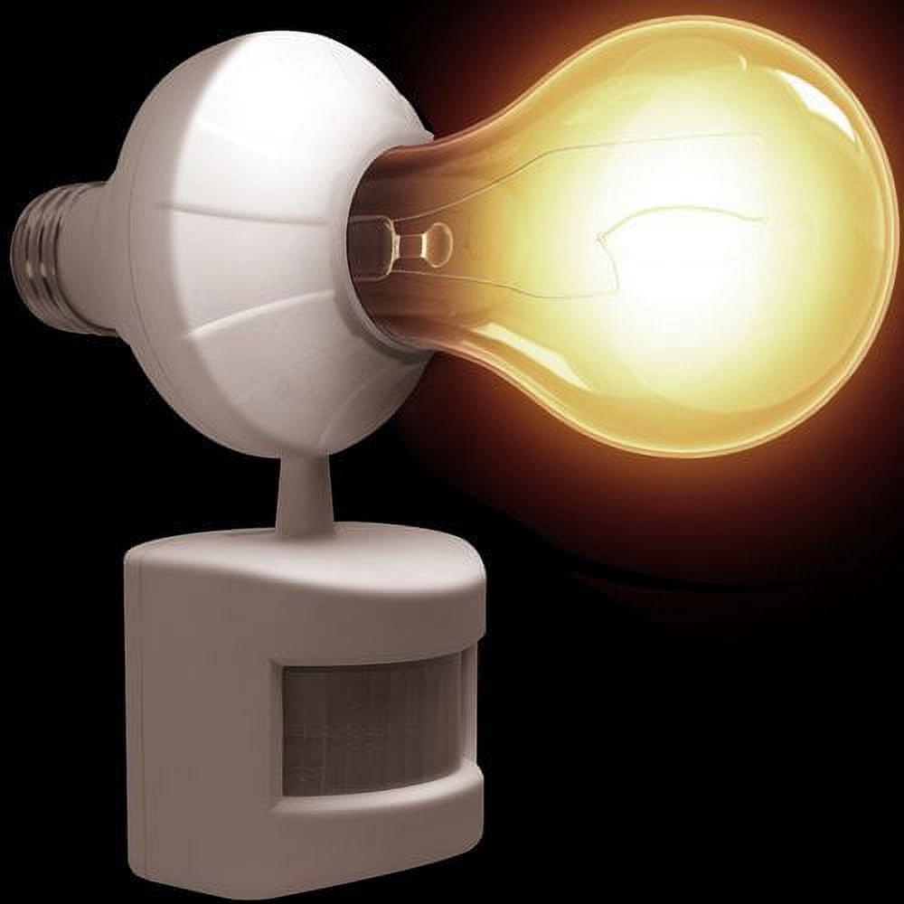 LED Concepts 180 Degree Motion and Dusk to Dawn Sensor Activated Light