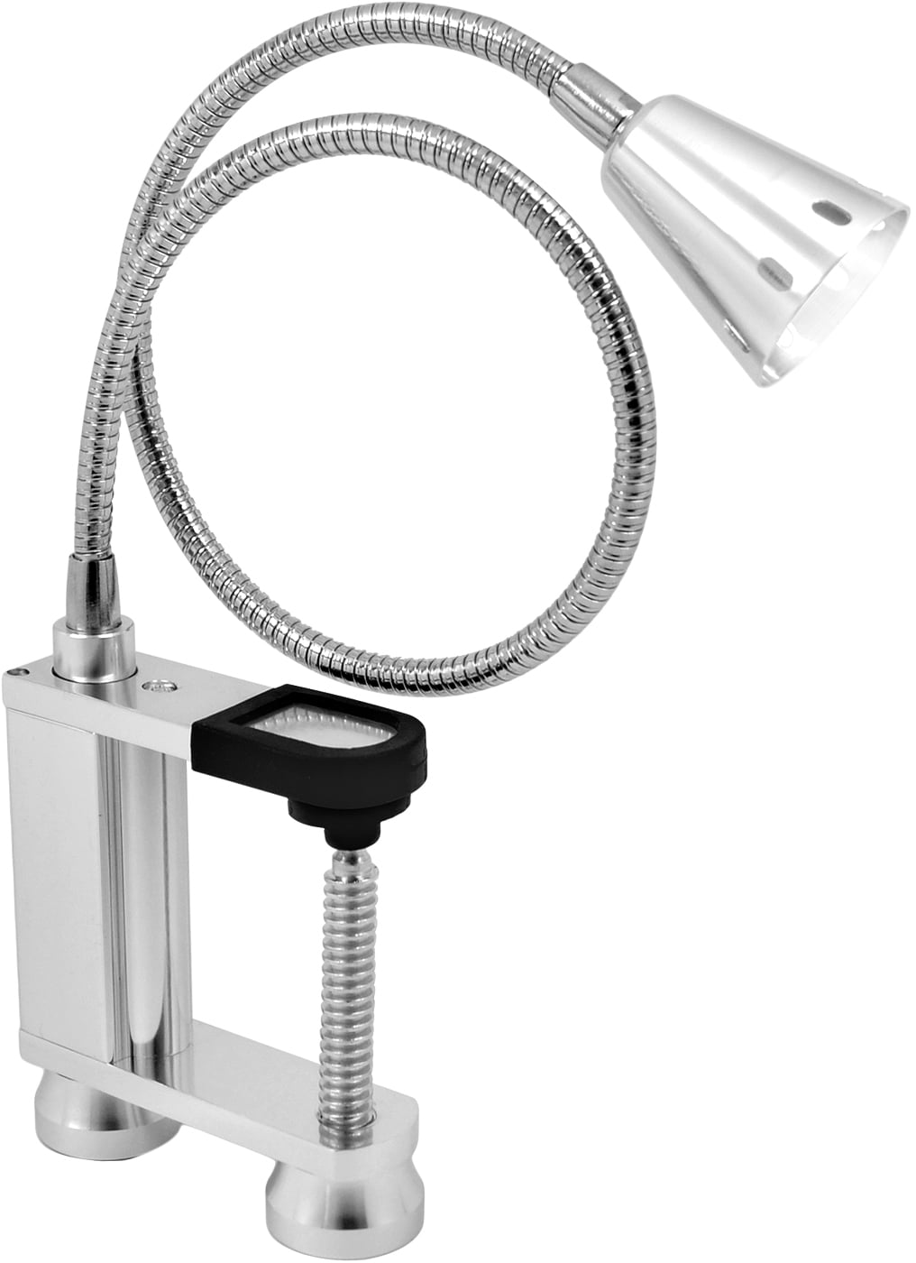 Silver Flexible Gooseneck LED BBQ Grill Light with Magnetic Base