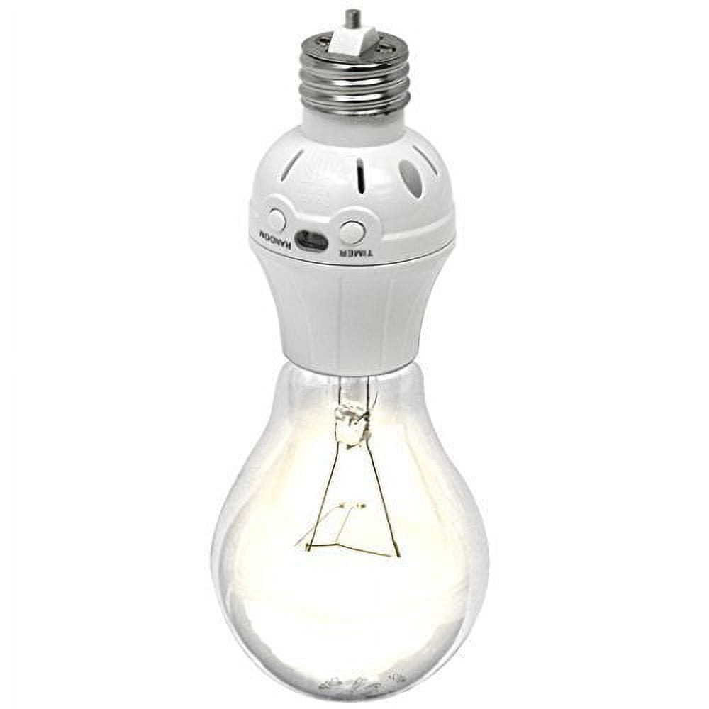 LED Concepts Motion and Dusk to Dawn Sensor Activated Light Bulb Socket
