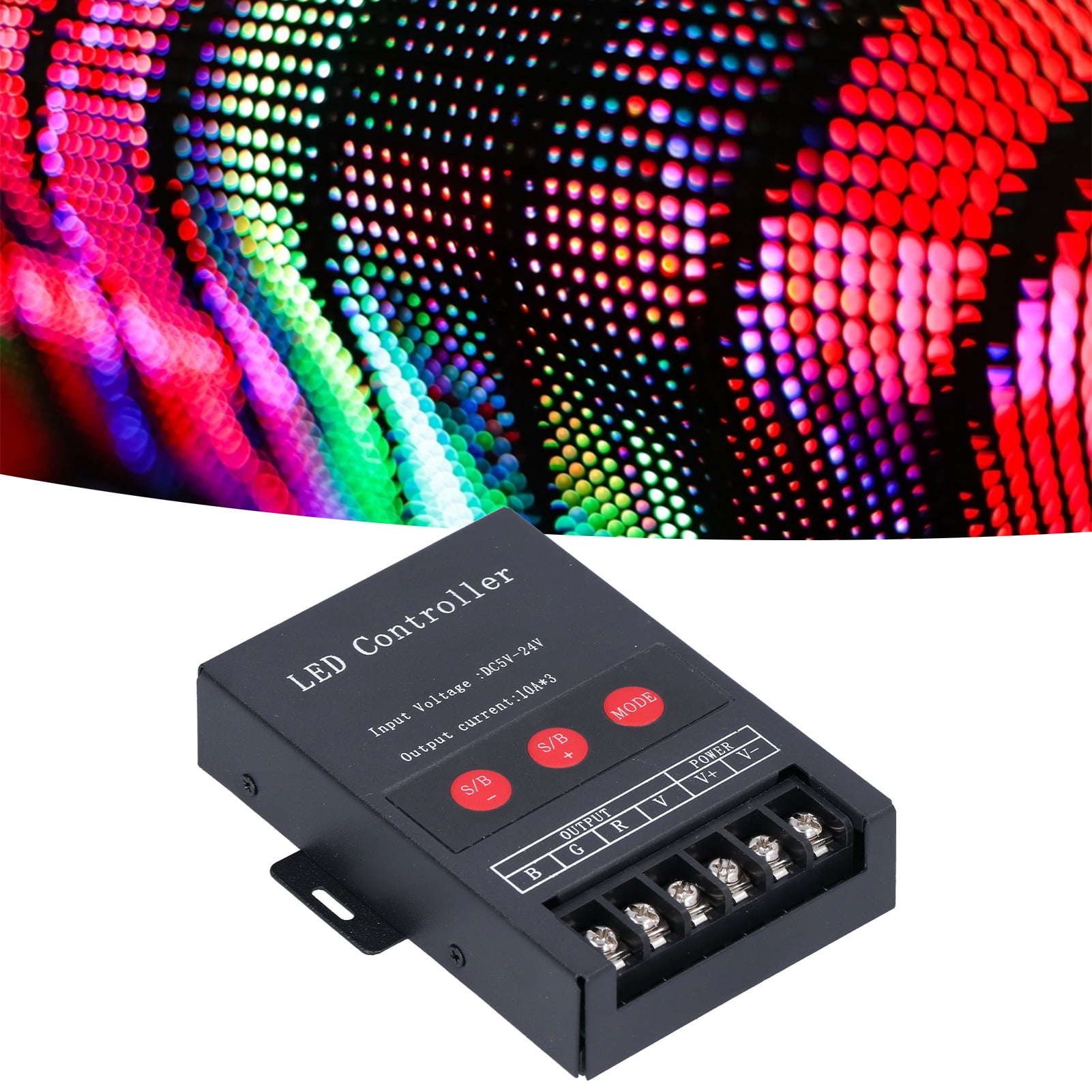 LED Control Box, PWM Light Modulator Digital For Building Lighting For Bars For Dimming For LED