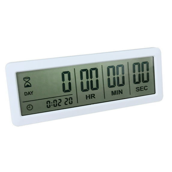 LED Countdown Clock Digital Timer 999 Days Retirement Reusable Vacation Timers