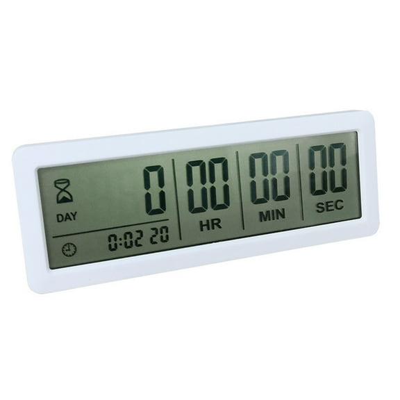 LED Countdown Clock Digital Timer Days Retirement Clock Vacation Timer Wedding Countdown for Holiday Indoor