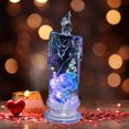 thumbnail image 1 of LED Crystal Candle Table Lamp Battery Operated Flameless Decorative Night Light 7.28" Romantic Mood Lighting for Bedroom Bedside Wedding Party Home Decor Gift, 1 of 6