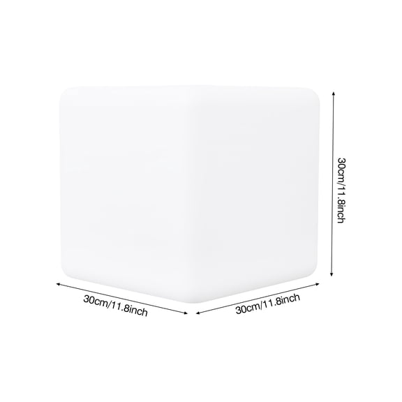 LED Cube Light, Rechargeable Cube Light with Remote Control for Bars Bedrooms Etc
