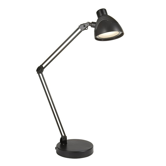Newhouse Lighting 5W Energy-Efficient Architect LED Desk Lamp, Black
