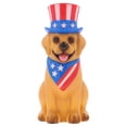 thumbnail image 1 of Way to Celebrate 14-Inch Patriotic Lighted Dog Decoration, Multicolor, 1 of 6