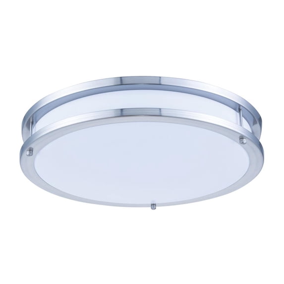 LED DOUBLE RING CEILING FLUSH, 3000K, 105, CRI80, ETL, 28W, 100W EQUIVALENT, 35000HRS, LM2000, DIMMABLE, INPUT VOLTAGE 120V