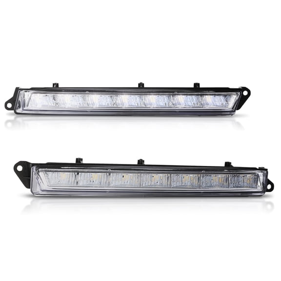 LED DRL Daytime Running Fog Light 2Pcs Fit For Benz X164 GL350 GL450 GL550 X166