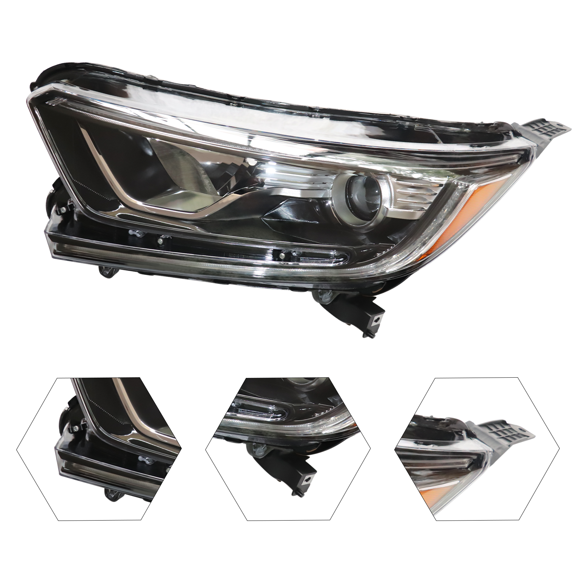 LED DRL Projector Headlight Headlamp Halogen LH Fit for 2017-2021 Honda CRV CR-V